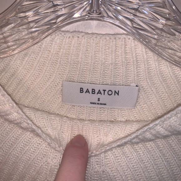Aritzia Babaton Chalmers Ribbed Knit Sweater S - Picture 4 of 11